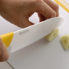 Picture of 5.5" Ceramic Santoku Knife and Ceramic Y Peeler Set - Yellow