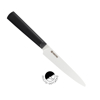 Picture of INNOVATIONwhite™ 5" Ceramic Tomato Knife - White Z212 Micro Serrated Blade with Non-Slip Black Handle