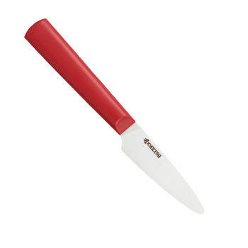 Picture of INNOVATIONwhite™   3" Ceramic Paring Knife - White Z212 Blade with Non-Slip Red Handle