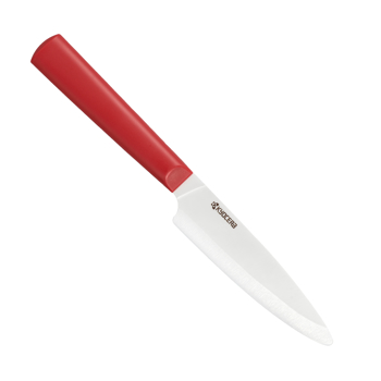 Picture of INNOVATIONwhite™   4.5 " Ceramic Utility Knife - White Z212 Blade with Non-Slip Red Handle