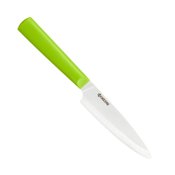 Picture of INNOVATIONwhite™   4.5 " Ceramic Utility Knife - White Z212 Blade with Non-Slip Green Handle