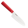 Picture of INNOVATIONwhite™   5.5" Ceramic Santoku Knife - White Z212 Blade with Non-Slip Red Handle
