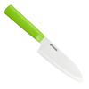 Picture of INNOVATIONwhite™   5.5" Ceramic Santoku Knife - White Z212 Blade with Non-Slip Green Handle