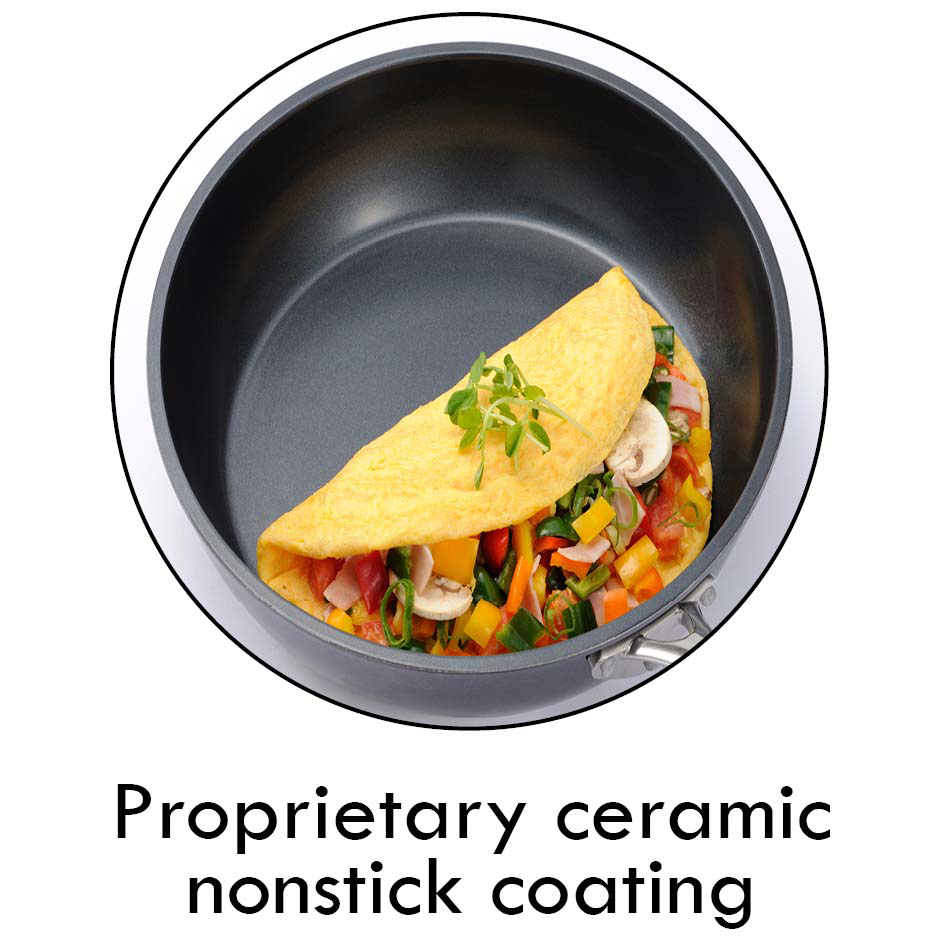 ceramic coated nonstick cookware